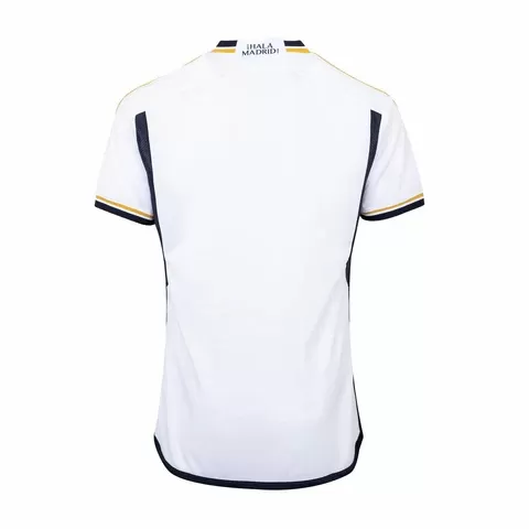 2023 2024 Real Madrid Mens Home Soccer Jersey White Gold 2023 2024 Real Madrid Mens Home Soccer Jersey White Gold