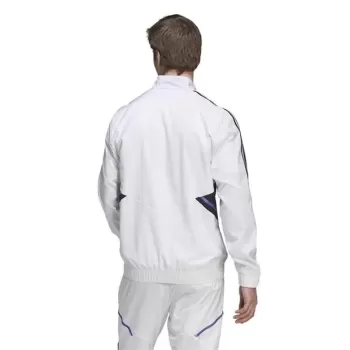 2023 2024 Real Madrid Mens Presentation Soccer Jacket White