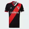 2023 2024 River Plate Mens Third Soccer Jersey Black Red Band