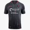 2023 2024 Salernitana 1919 Mens Third Soccer Jersey Black Wine Red