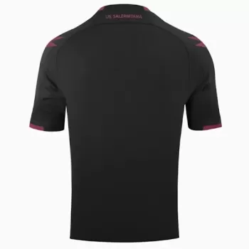 2023 2024 Salernitana 1919 Mens Third Soccer Jersey Black Wine Red