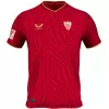 2023 2024 Sevilla FC Mens Away Soccer Jersey Red Heritage 2023 2024 Sevilla FC Mens Away Soccer Jersey Red Heritage