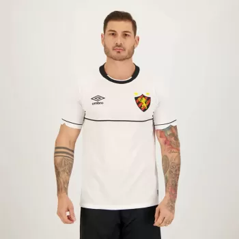 2023 2024 Sport Recife Mens Away Soccer Jersey White