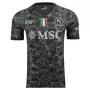 2023 2024 SSC Napoli Mens Halloween Match Soccer Jersey Skulls Edition