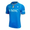 2023 2024 SSC Napoli Mens Home Soccer Jersey Sky Blue New Era