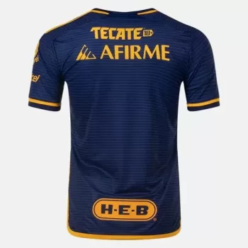 2023 2024 Tigres Mens Away Soccer Jersey Blue Gold