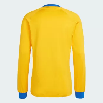 2023 2024 Tigres UANL Mens Long Sleeve Retro Style Jersey Gold