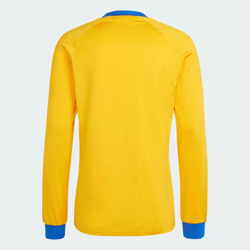 2023 2024 Tigres UANL Mens Long Sleeve Retro Style Jersey Gold 2023 2024 Tigres UANL Mens Long Sleeve Retro Style Jersey Gold