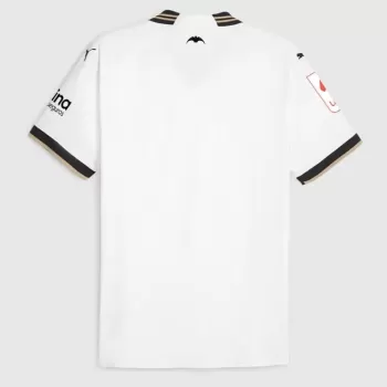2023 2024 Valencia CF Mens Home Soccer Jersey White Black