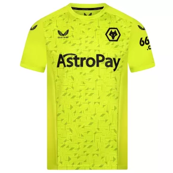 2023 2024 Wolverhampton Wanderers Mens Away Goalkeeper Soccer Jersey
