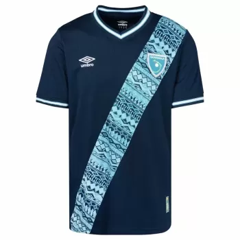 2023 Guatemala Mens Away Soccer Jersey Navy Blue