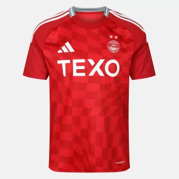 2024 2025 Aberdeen FC Mens Home Soccer Jersey 1990 Double Tribute
