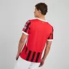 2024 2025 AC Milan Mens Home Authentic Soccer Jersey Genome Stripes Player Version