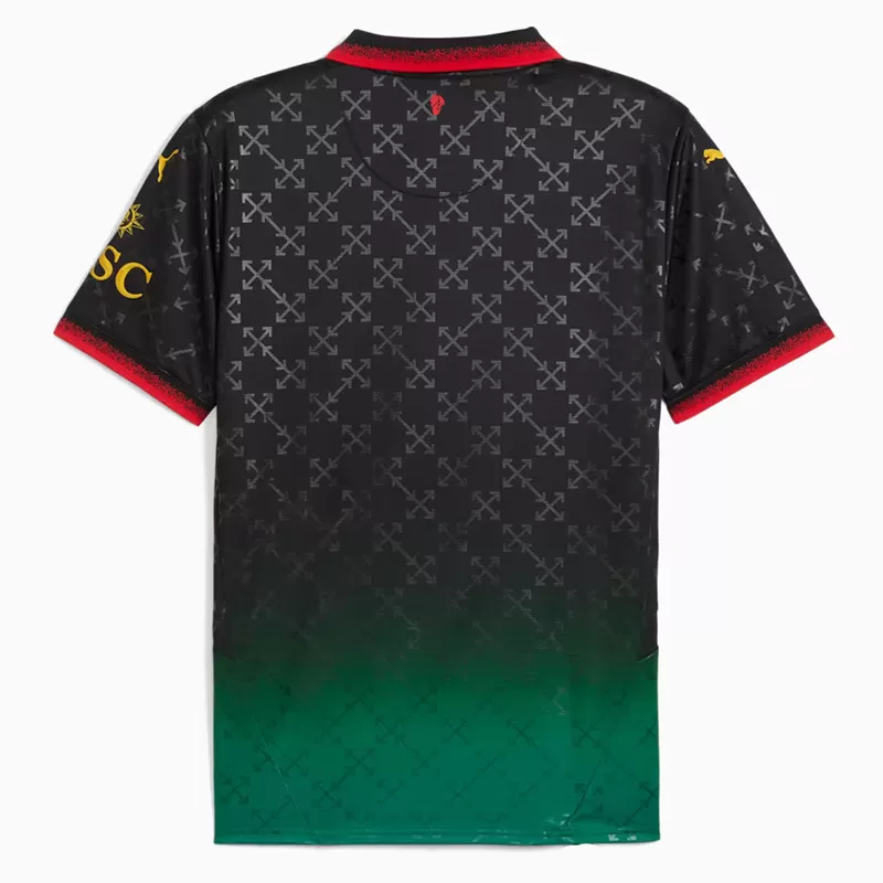 2024 2025 AC Milan Mens Special Edition Soccer Jersey 1963 Tribute Black Green 2024 2025 AC Milan Mens Special Edition Soccer Jersey 1963 Tribute Black Green