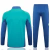 2024 2025 AFC Ajax Mens Green Blue Training Presentation Tracksuit Kit