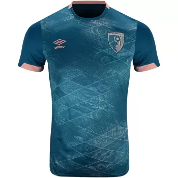 2024 2025 AFC Bournemouth Mens Third Soccer Jersey Lagoon Green