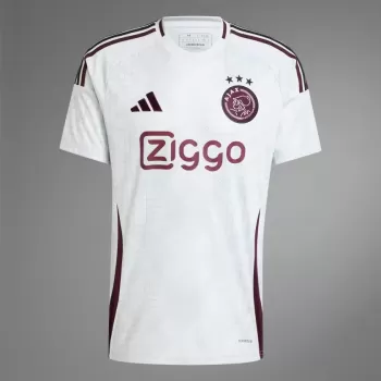 2024 2025 Ajax Mens Third Soccer Jersey Art Deco Grey