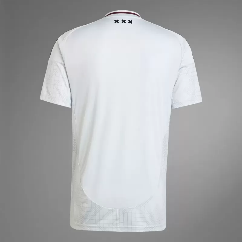 2024 2025 Ajax Mens Third Soccer Jersey Art Deco Grey 2024 2025 Ajax Mens Third Soccer Jersey Art Deco Grey
