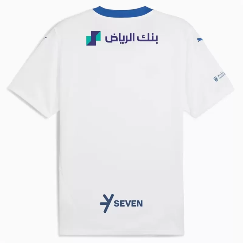 2024 2025 Al Hilal Saudi FC Mens Away Soccer Jersey Desert Landscape 2024 2025 Al Hilal Saudi FC Mens Away Soccer Jersey Desert Landscape