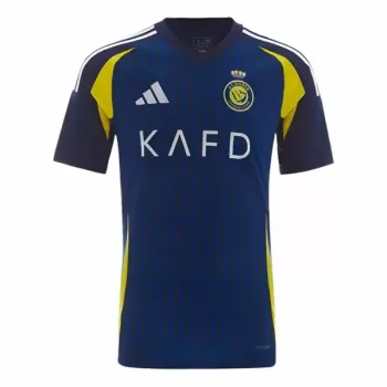 2024 2025 Al Nassr FC Mens Away Soccer Jersey Navy Blue