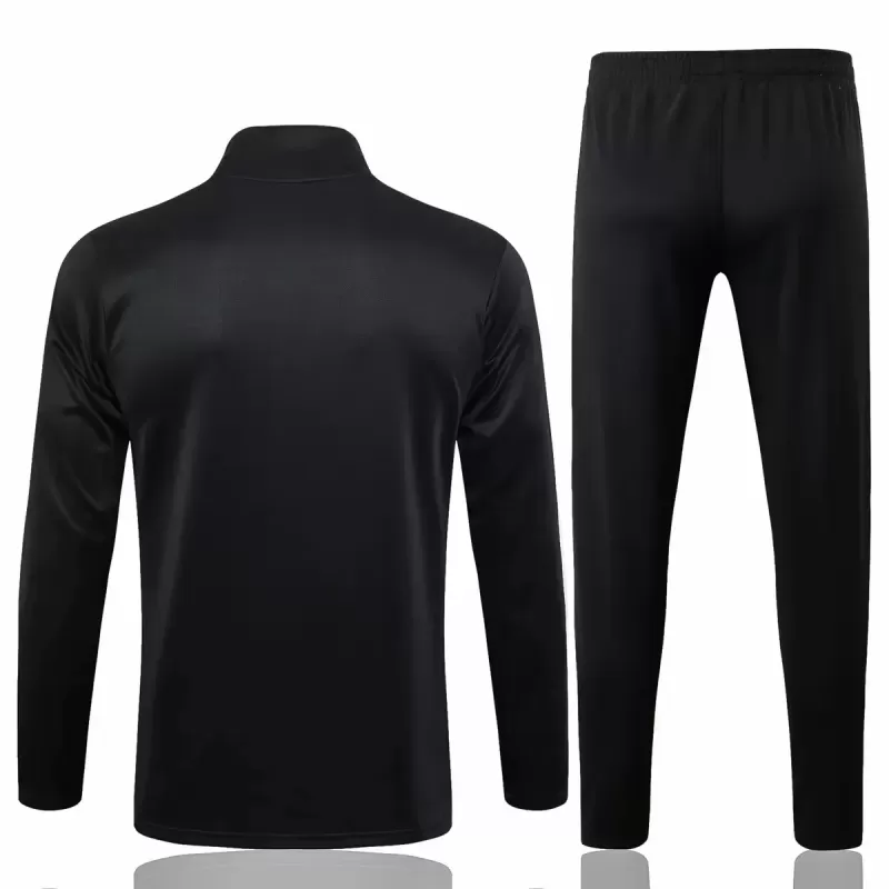 2024 2025 Al Nassr FC Mens Black Training Presentation Soccer Tracksuit