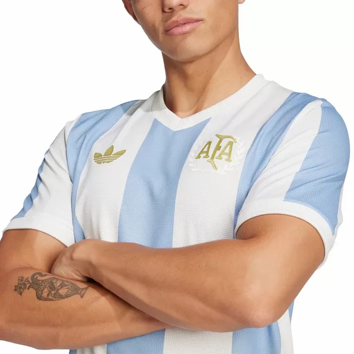 2024 2025 Argentina Mens Anniversary Match Soccer Jersey Authentic