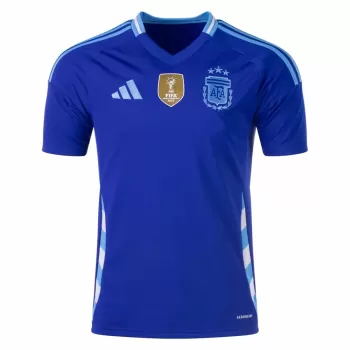 2024 2025 Argentina Mens Away Soccer Jersey Royal Blue