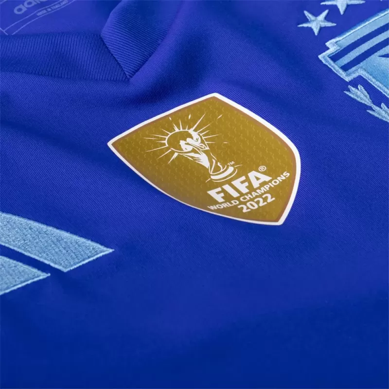 2024 2025 Argentina Mens Away Soccer Jersey Royal Blue