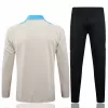 2024 2025 Argentina Mens Beige Training Presentation Soccer Tracksuit Kit