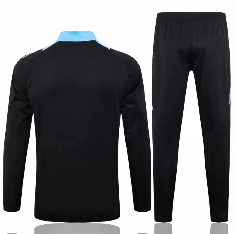 2024 2025 Argentina Mens Black Training Presentation Soccer Tracksuit Kit