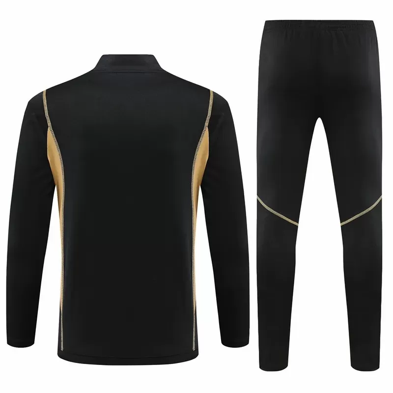 2024 2025 Argentina Mens Black Training Technical Soccer Tracksuit Kit 2024 2025 Argentina Mens Black Training Technical Soccer Tracksuit Kit