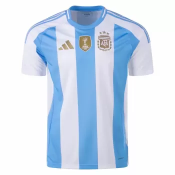 2024 2025 Argentina Mens Home Soccer Jersey Classic Stripes