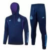 2024 2025 Argentina Mens Navy Hooded Training Soccer Tracksuit Kit 2024 2025 Argentina Mens Navy Hooded Training Soccer Tracksuit Kit
