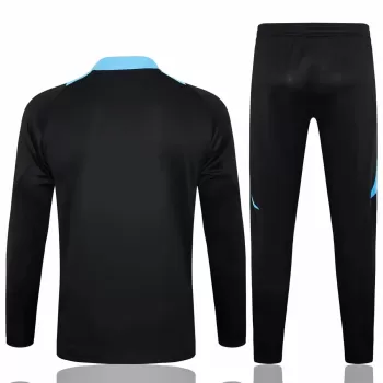 2024 2025 Argentina Mens Training Technical Soccer Tracksuit Black