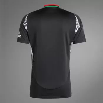 2024 2025 Arsenal FC Mens Away Soccer Jersey West African Tribute Black