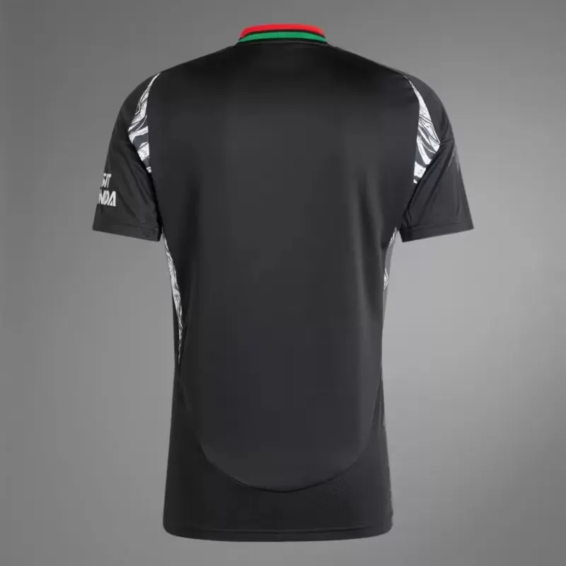 2024 2025 Arsenal FC Mens Away Soccer Jersey West African Tribute Black 2024 2025 Arsenal FC Mens Away Soccer Jersey West African Tribute Black
