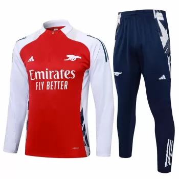 2024 2025 Arsenal FC Mens Red Training Technical Soccer Tracksuit Kit