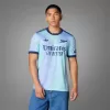 2024 2025 Arsenal FC Mens Third Authentic Soccer Jersey Player Version Lilac Aqua 2024 2025 Arsenal FC Mens Third Authentic Soccer Jersey Player Version Lilac Aqua