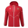 2024 2025 Arsenal Mens Red Waterproof Windbreaker Soccer Jacket
