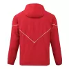 2024 2025 Arsenal Mens Red Waterproof Windbreaker Soccer Jacket 2024 2025 Arsenal Mens Red Waterproof Windbreaker Soccer Jacket