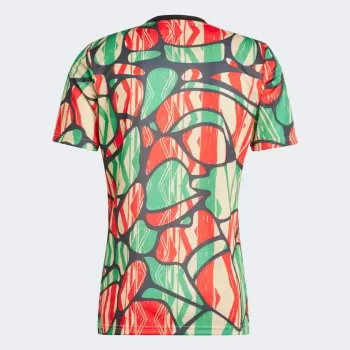 2024 2025 Arsenal Mens Warm Up Soccer Jersey West African Design