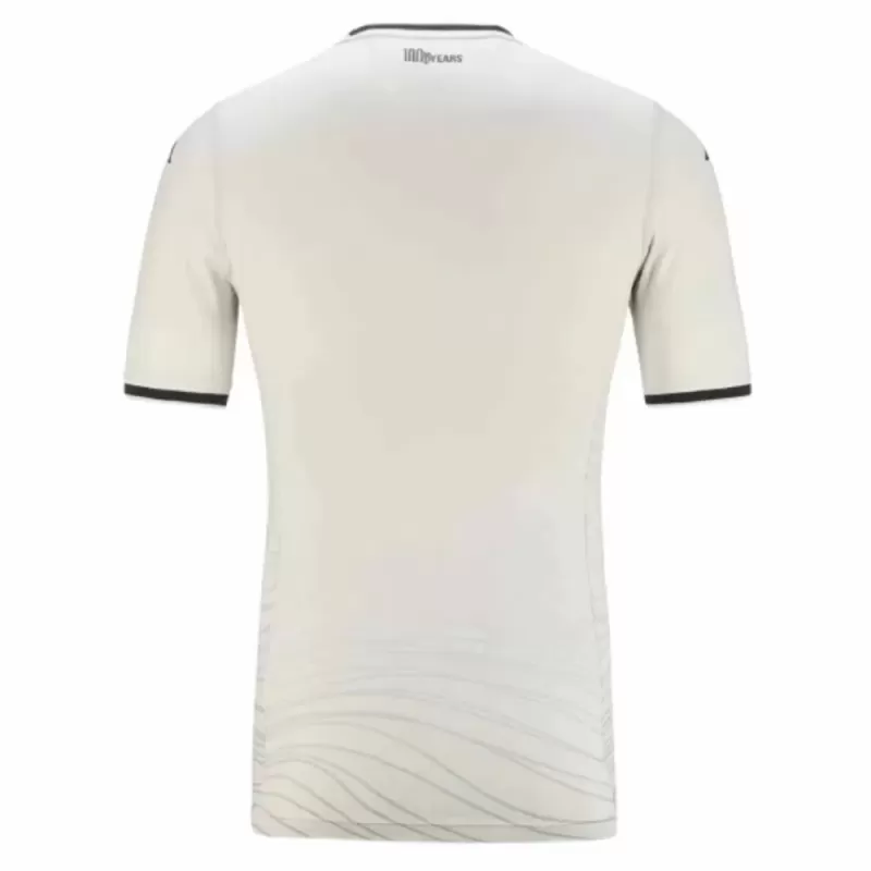 2024 2025 AS Monaco Mens Third Soccer Jersey Vanilla White Architecture