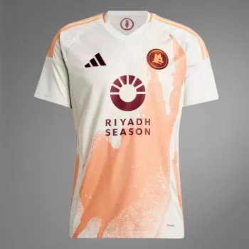 2024 2025 AS Roma Mens Away Soccer Jersey Testaccio Art