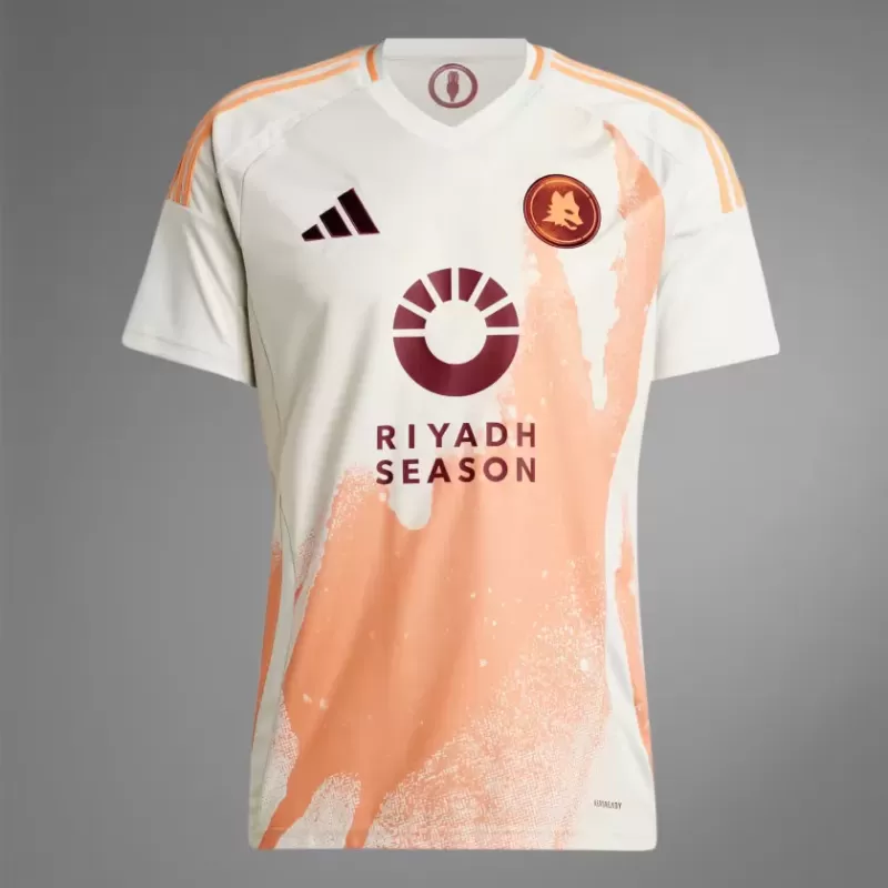 2024 2025 AS Roma Mens Away Soccer Jersey Testaccio Art 2024 2025 AS Roma Mens Away Soccer Jersey Testaccio Art