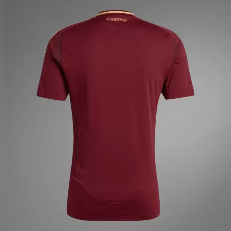 2024 2025 AS Roma Mens Home Soccer Jersey Campo Testaccio Red
