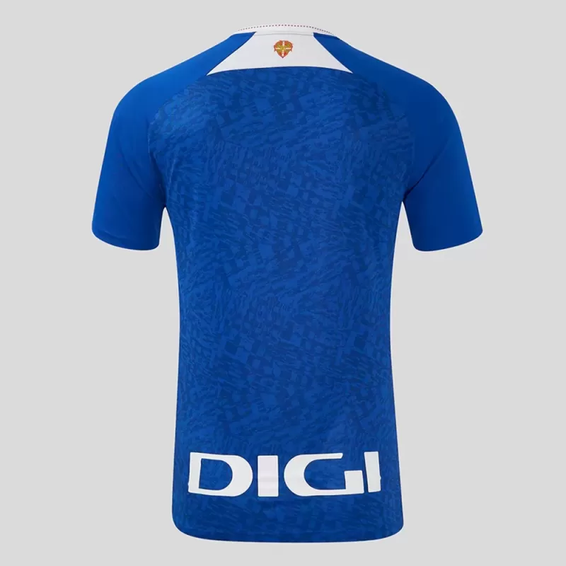 2024 2025 Athletic Club Mens Away Soccer Jersey Blue Pattern