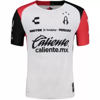 2024 2025 Atlas Mens Away Soccer Jersey White Red Black