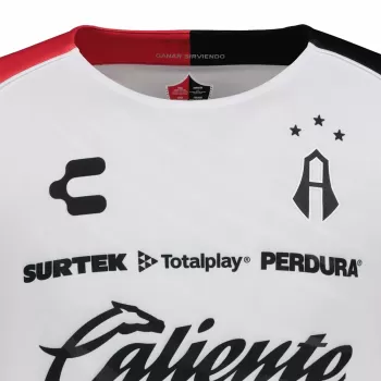 2024 2025 Atlas Mens Away Soccer Jersey White Red Black