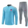2024 2025 Atletico de Madrid Blue Training Technical Soccer Tracksuit Kit 2024 2025 Atletico de Madrid Blue Training Technical Soccer Tracksuit Kit