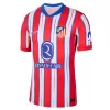 2024 2025 Atletico de Madrid Mens Home Soccer Jersey Double Tribute